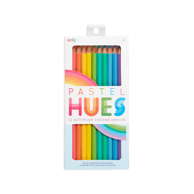 Pastel Hues Colored Pencils- Set of 12