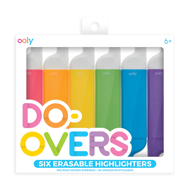 Do-Overs Erasable Highlighters