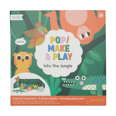 Pop! Make and Play Activity Scene- Into the Jungle
