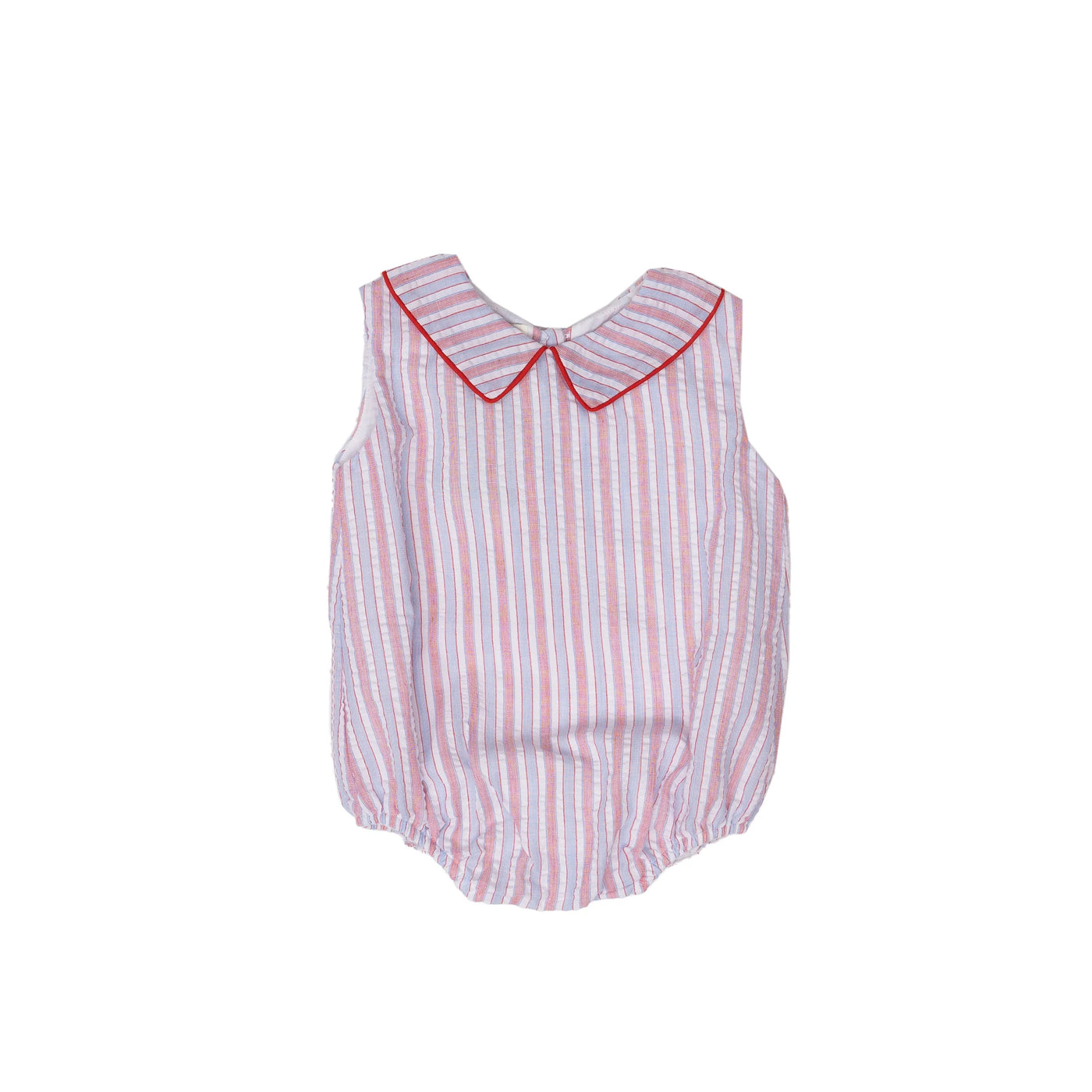 Dean Red, White and Blue Stripe Bubble