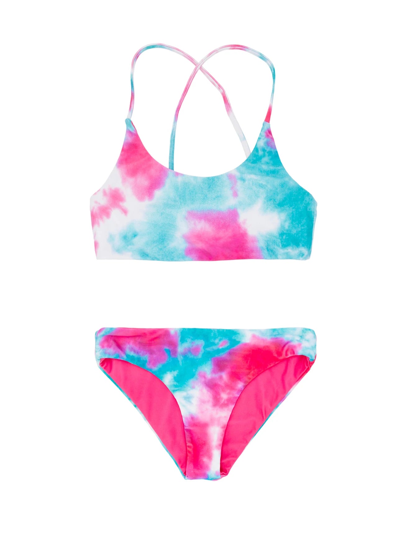 Beach Party Tie-Dye Reversible Waverly Bikini