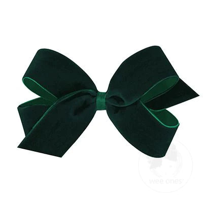 Large Classic Velvet Bow (3 color options)