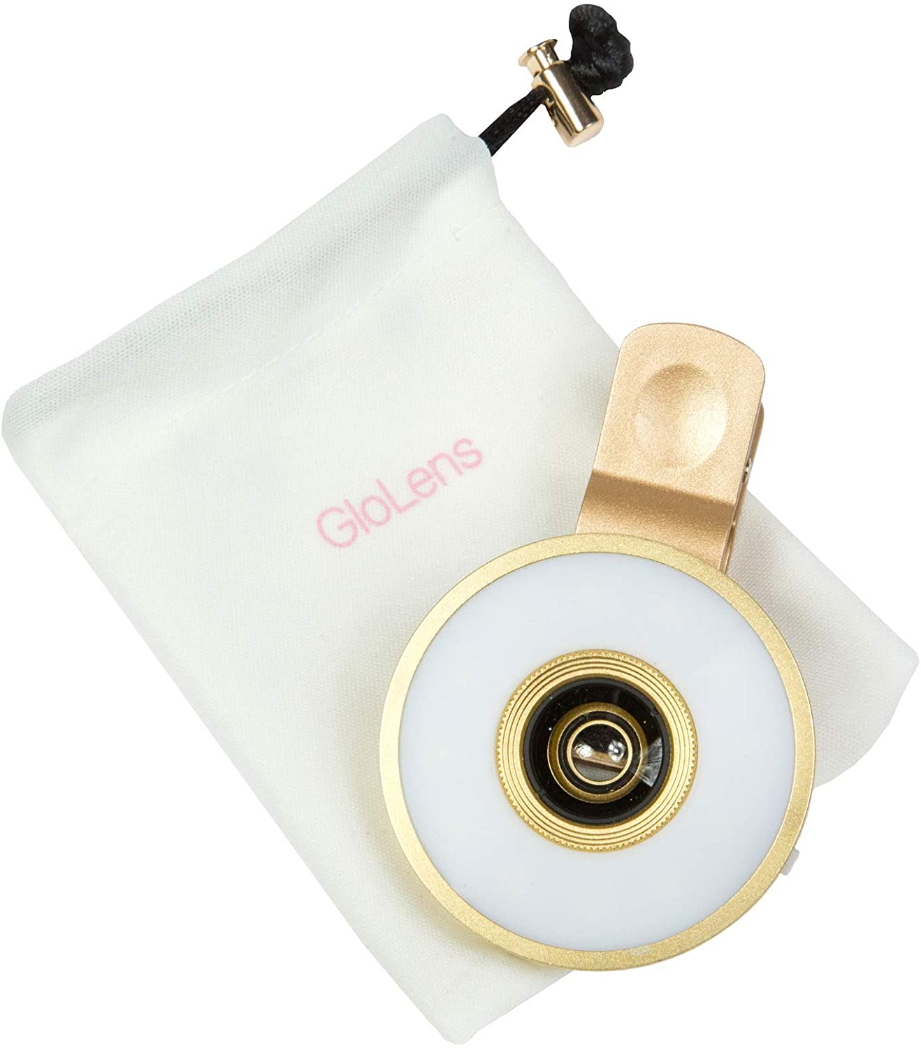 Glolens Illuminating Cellphone Light- Gold