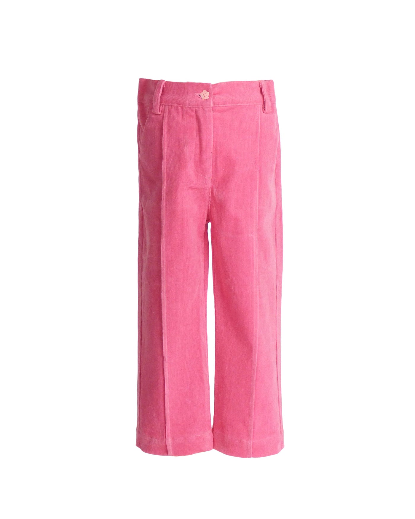 Pink Stretch Corduroy Poppy Pants
