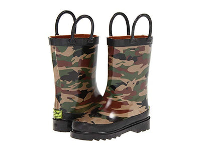 Limited Edition Camo Printed Rain Boots