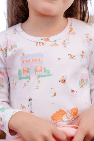 Scenes Around South Ashland Long Sleeve Polly Play Dress