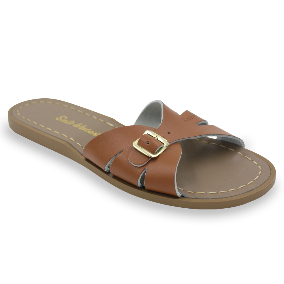 Salt Water Classic Slides Tan (youth-adult sizes)