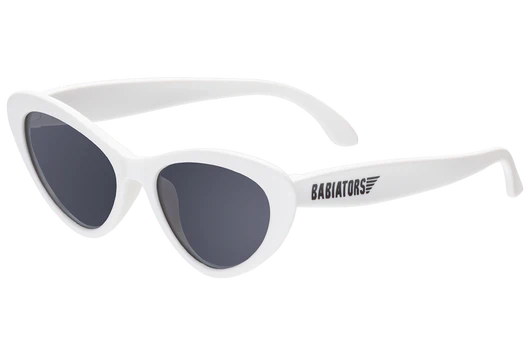 Wicked White Cat Eye Sunglasses