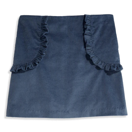 Peppa Skirt- Moonlight Blue Cord