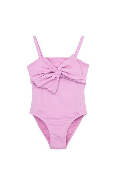 Pink Beach Hut One-Piece Swimsuit
