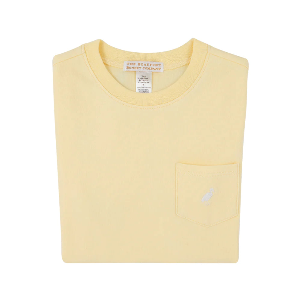 Bellport Butter Yellow Carter Crewneck