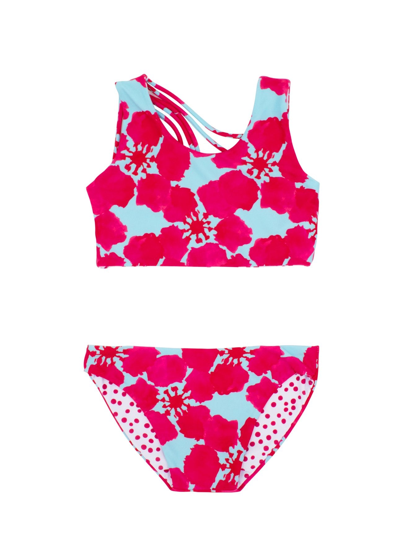Summer Fun Reversible Bikini- Island Paradise