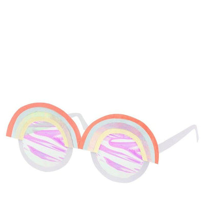 Rainbow Paper Glasses (Set of 12)