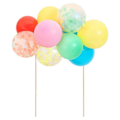 Rainbow Balloon Cake Topper Kit