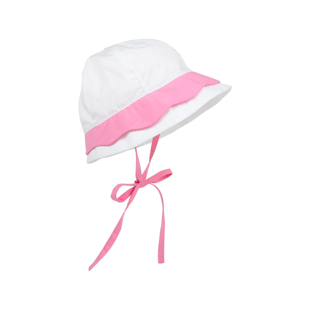 Worth Avenue White with Hamptons Hot Pink Hollingsworth Hat