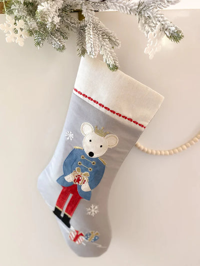 King Mouse Nutcracker Themed Christmas Stocking
