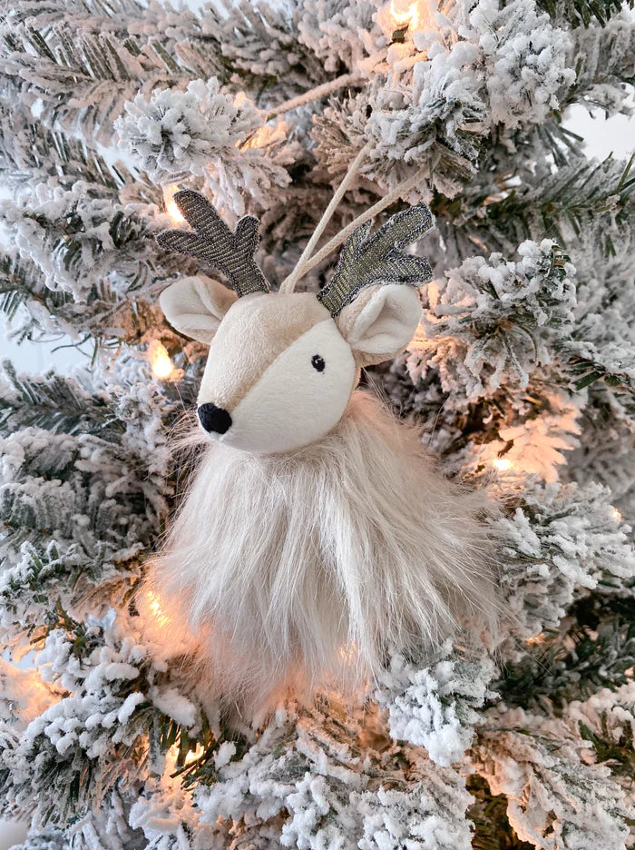 Ivy Reindeer Ornament