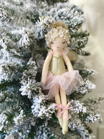 Sugar Plum Fairy Plush Doll Ornament