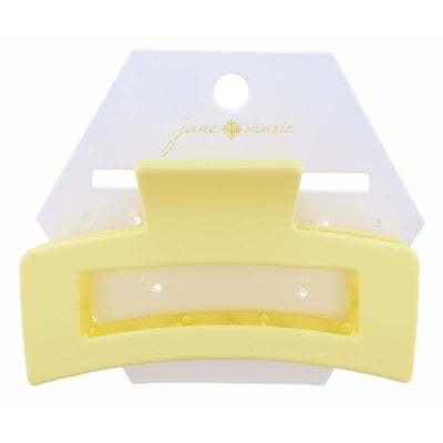 Large Rectangle Claw Hair Clip (3 color options)