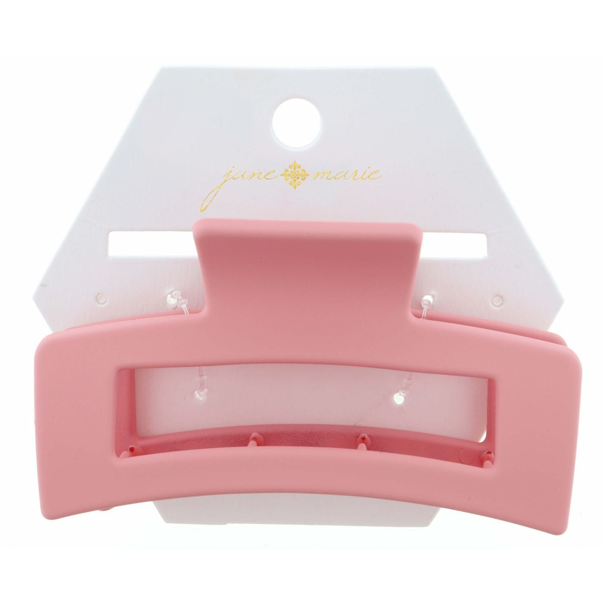 Large Rectangle Claw Hair Clip (3 color options)