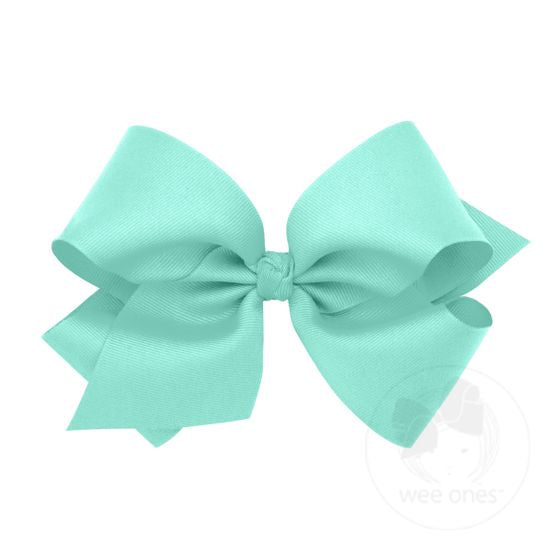 King Grosgrain Bow with Knot Wrap (12 colors)