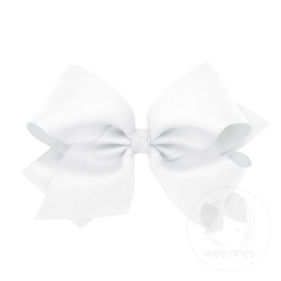 King Grosgrain Bow with Knot Wrap (12 colors)