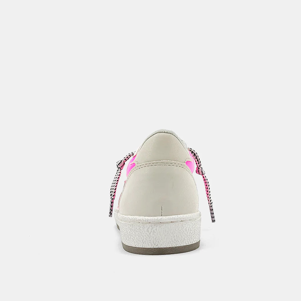 Paz Neon Pink Sneakers