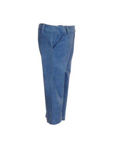 Blue Stretch Corduroy Parker Pants