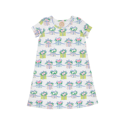 Every Day Is A Gift Short Sleeve Polly Play Dress