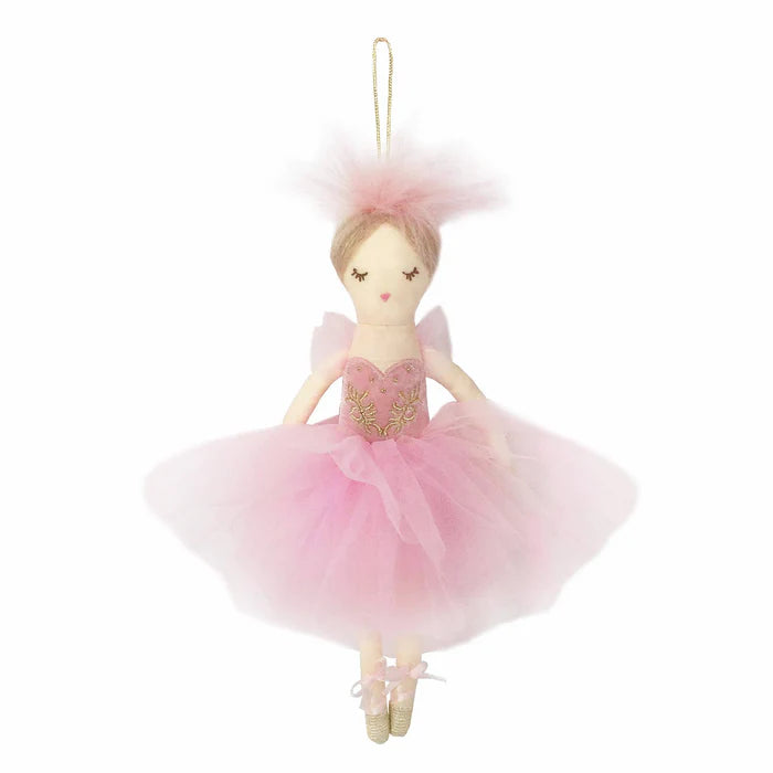 Nina Prima Ballerina Ornament- Pink