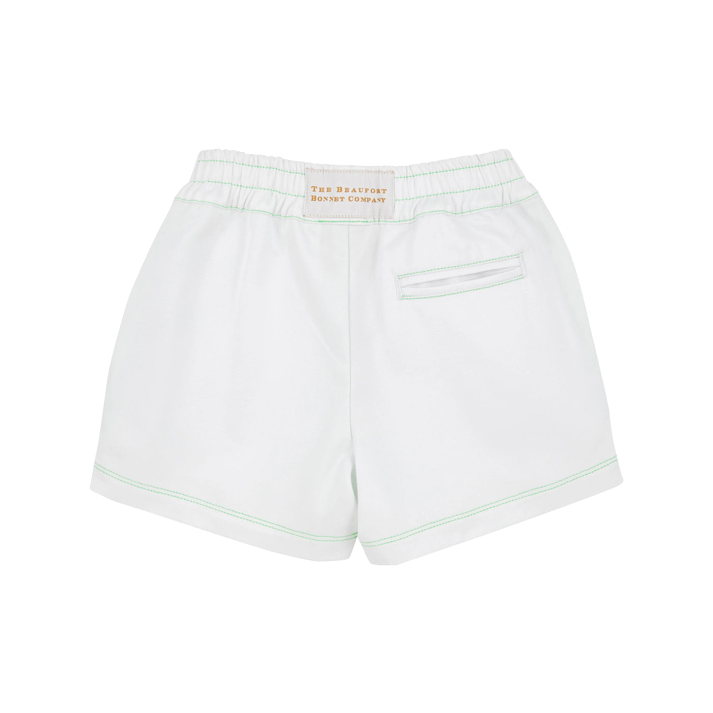 Worth Avenue White/Grafton Green Schroeder Shorts
