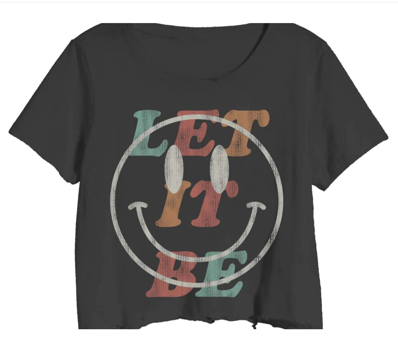 Let It Be Smile Tee