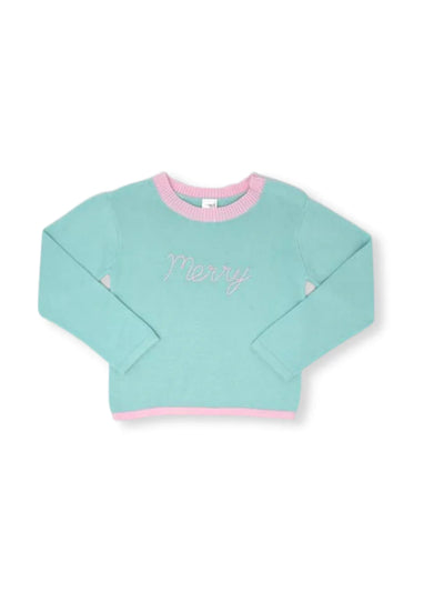 Mint/Merry Stella Sweater