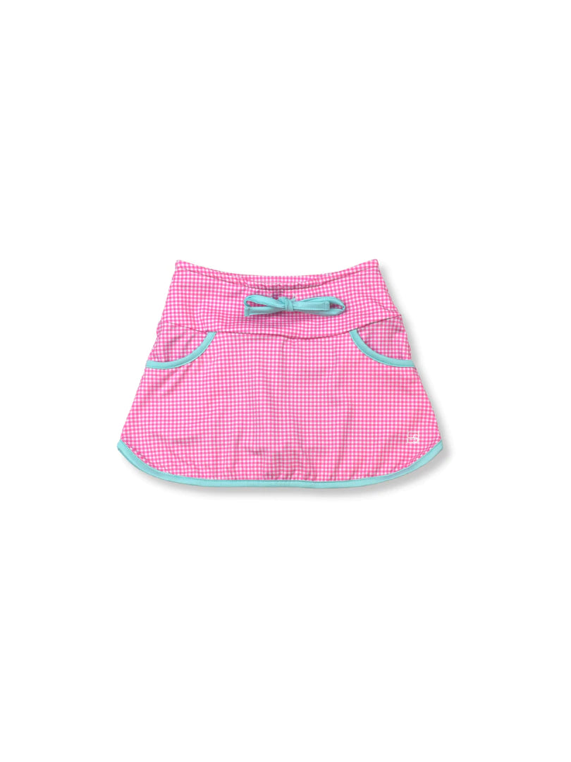 Pink Mini Gingham Tiffany Skort