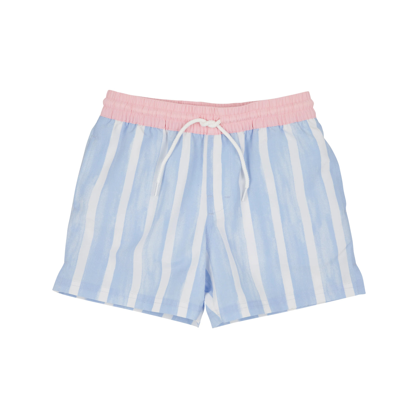 Sea Wall Stripe with Palm Beach Pink Turtle Bay Trunks
