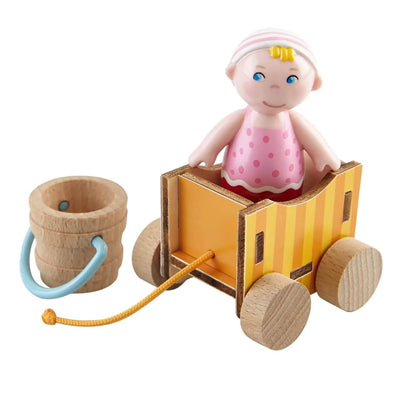 Little Friends Baby Nora Doll with Wagon & Pail