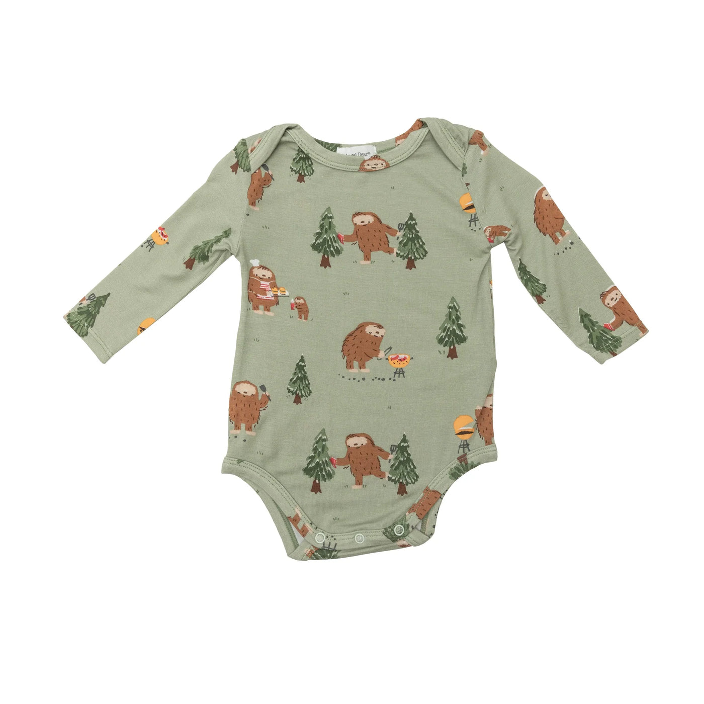 Bigfoot BBQ Long Sleeve Bodysuit