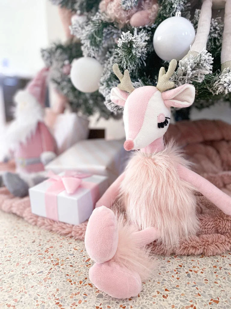 Freija the Pink Reindeer Doll
