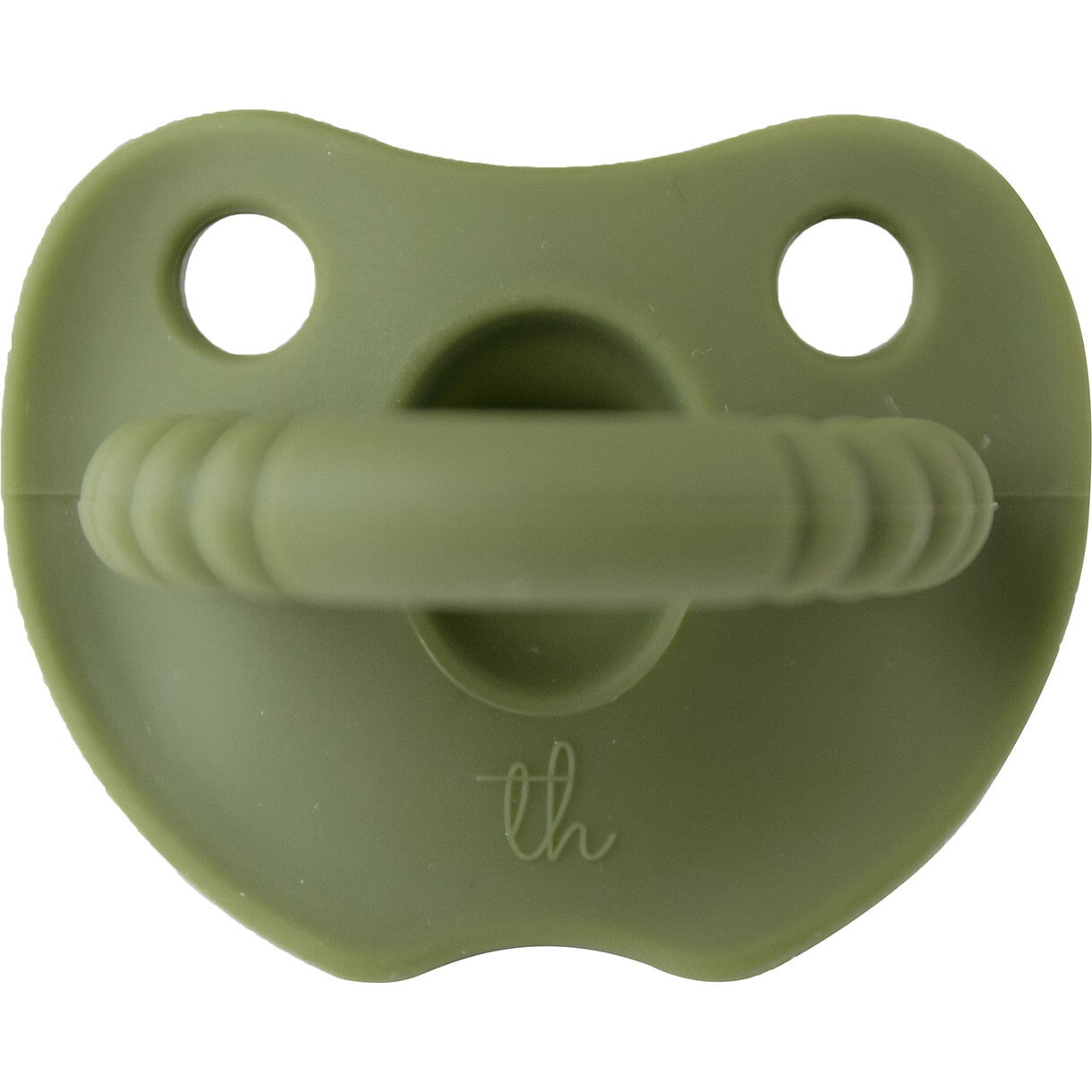 Silicone Soother (Pacifier)- Round- (6 Color Options)