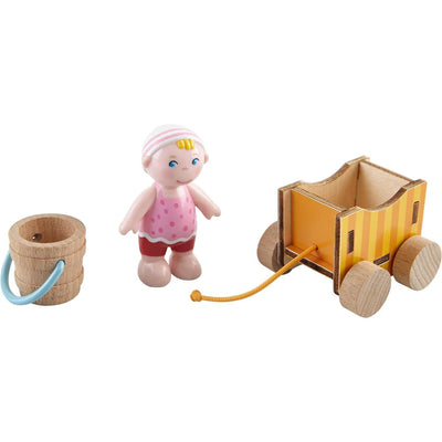 Little Friends Baby Nora Doll with Wagon & Pail