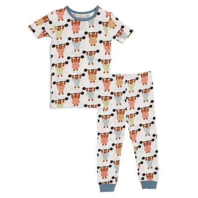 Hustle for the Muscle Modal Magnetic Pajama Set