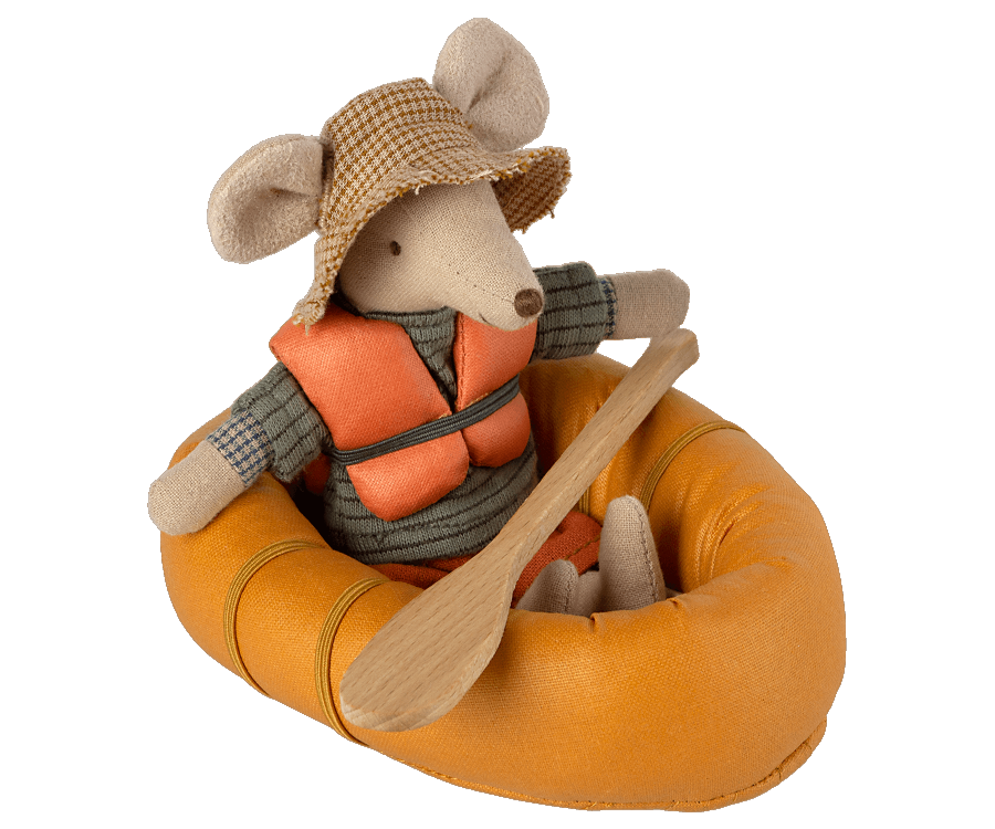 Dusty Yellow Rubber Boat, Mouse