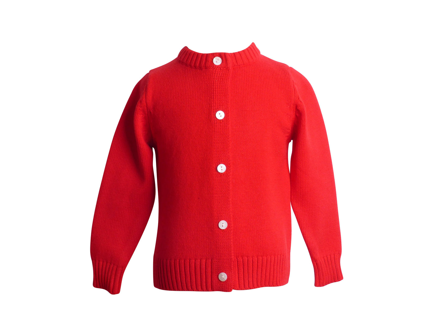 Red Carey Cardigan