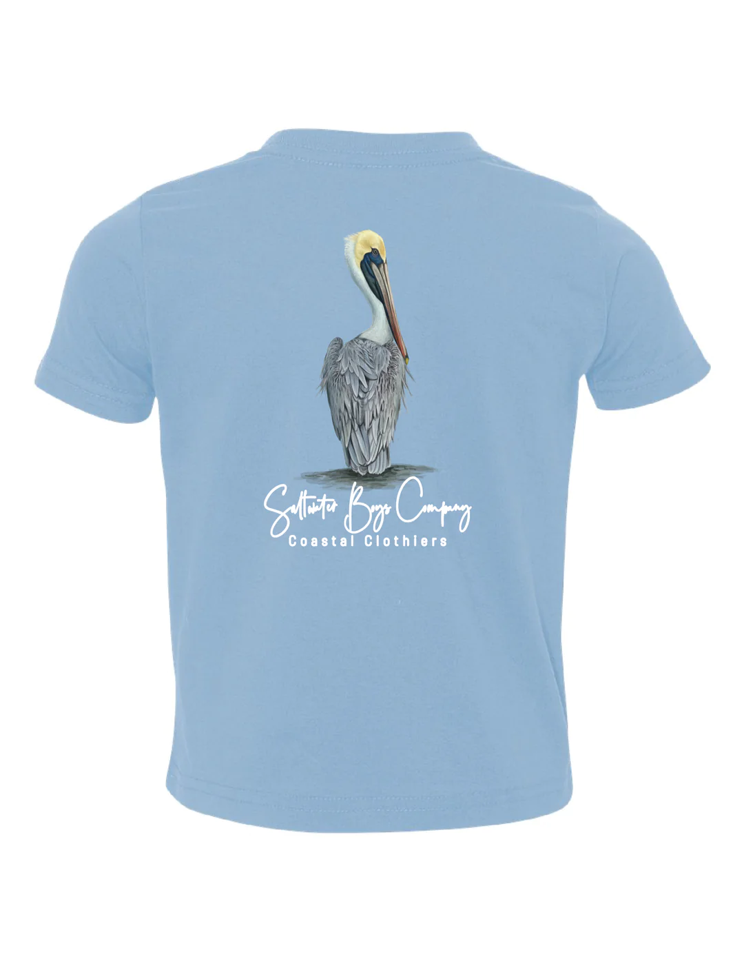 Light Blue Pelican Short Sleeve Tee