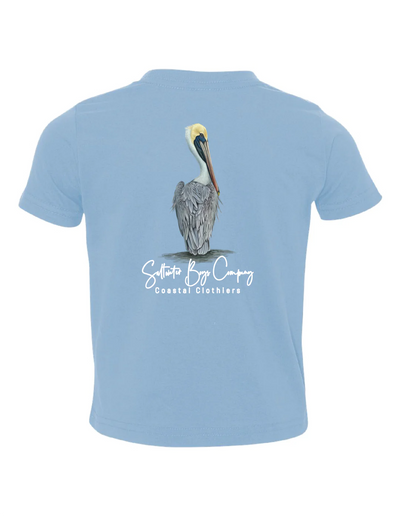 Light Blue Pelican Short Sleeve Tee