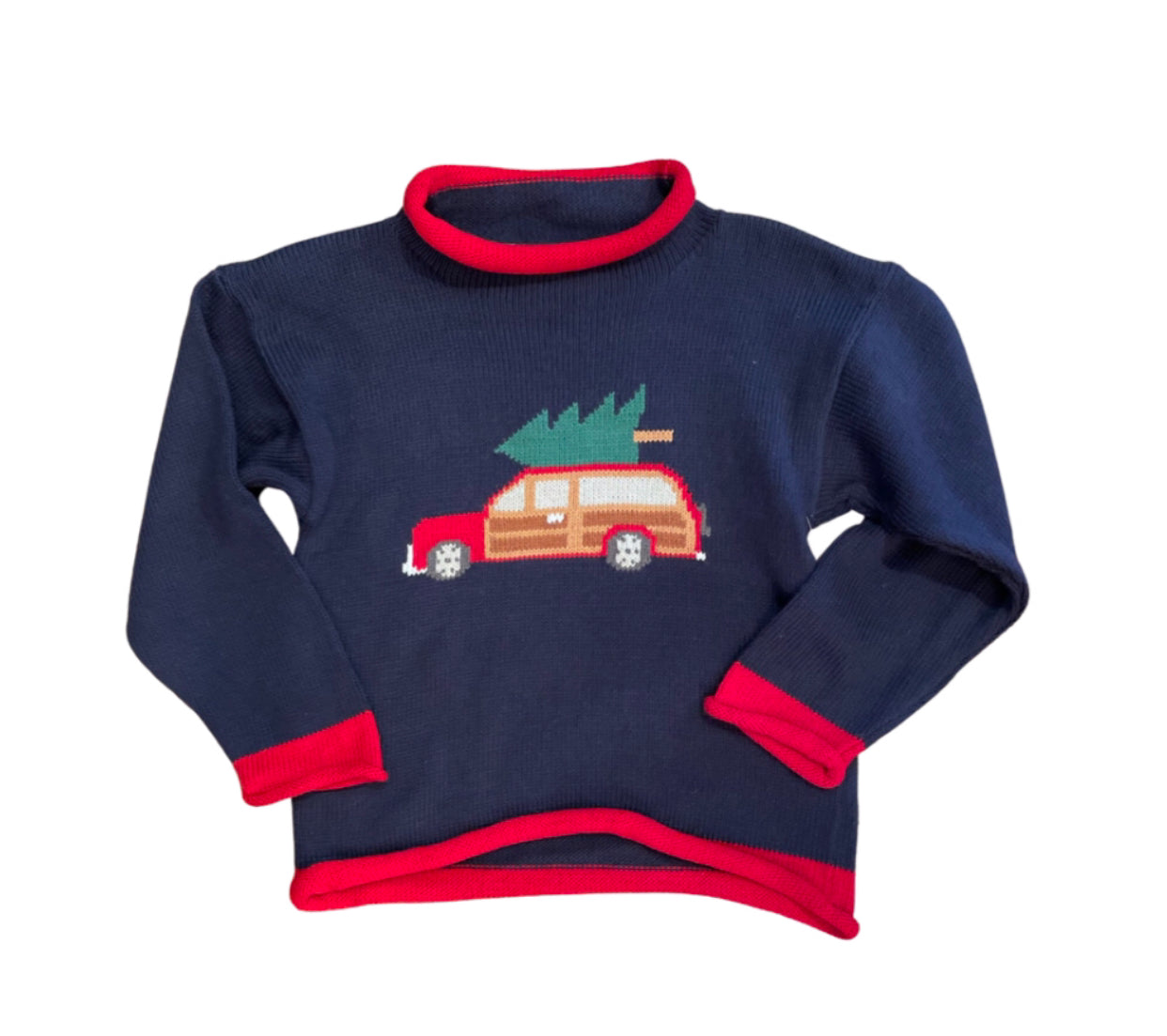 Christmas Woody Roll Sweater