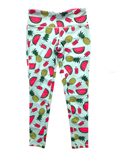 Watermelon Printed Leggings