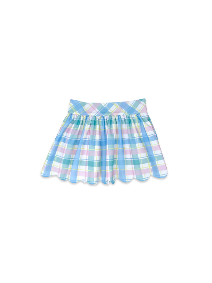 Plaid Susie Scallop Skirt