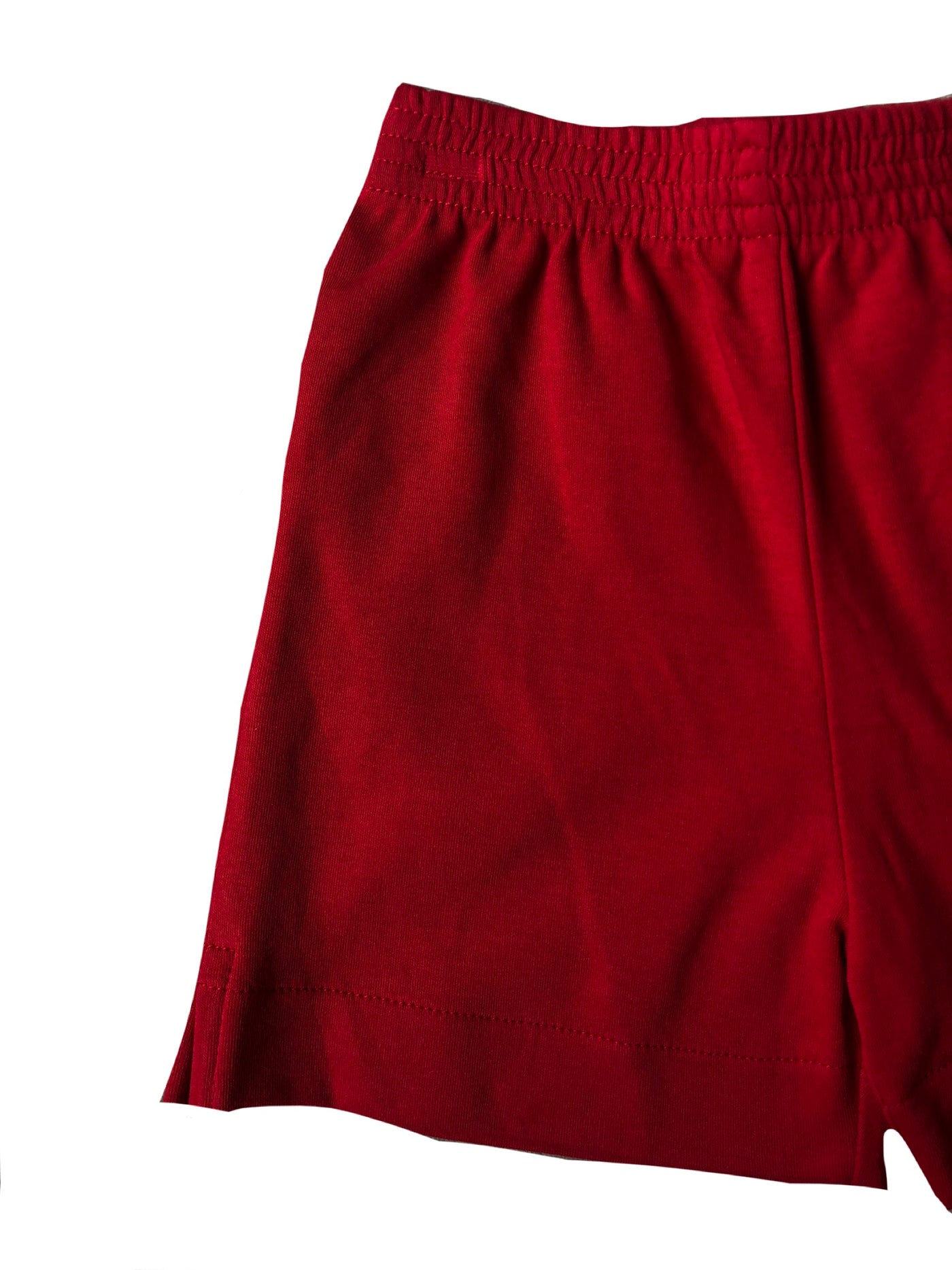 Deep Red Jersey Shorts