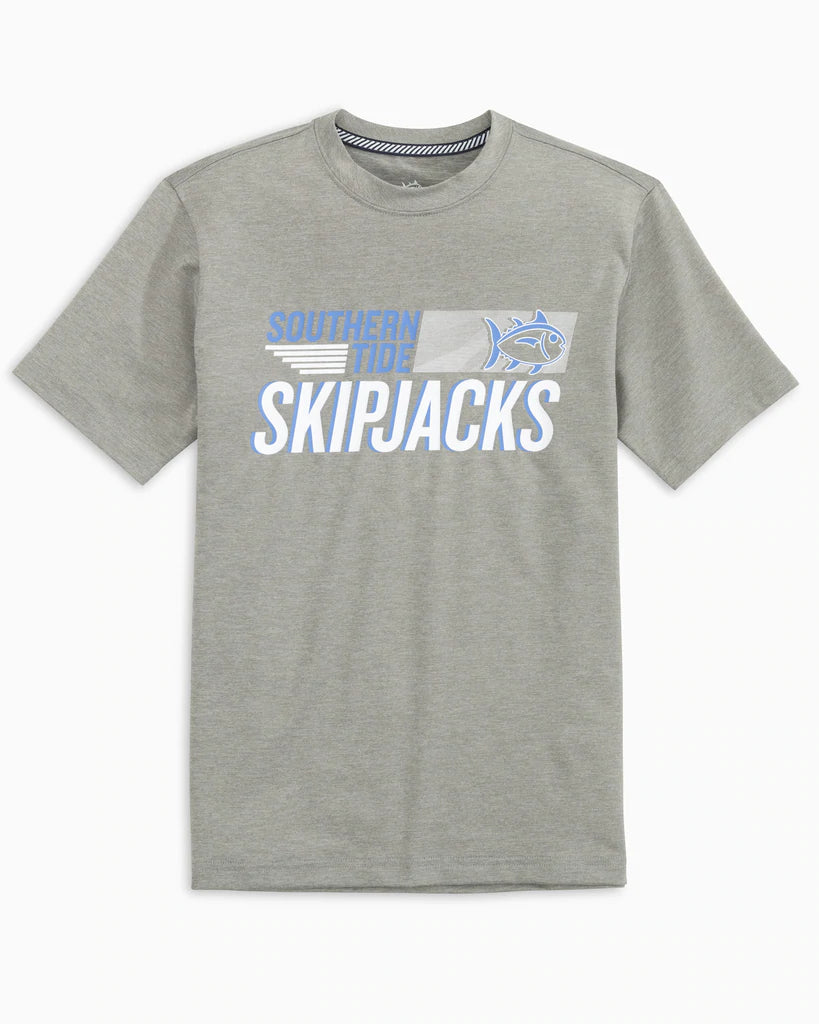 Heather Quarry Skipjack Performance Tee